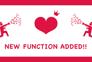 A New Function is Added!