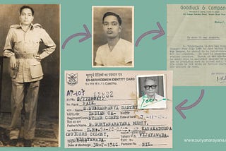 From NCC Cadet to Assistant Manager: My Father’s Industrious Youth. [M_68]