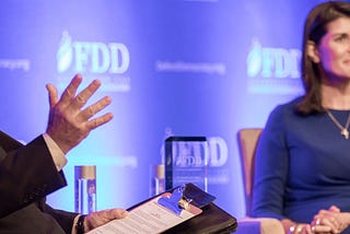 Ambassador Nikki Haley at the FDD Summit