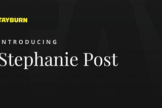 Get to know our new Digital Designer, Stephanie Post