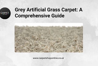 Grey Artificial Grass Carpet