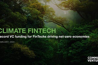 Second CommerzVentures Report on Climate FinTech