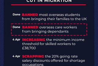 The implications of the UK’s plan to implement the biggest reduction in immigration.