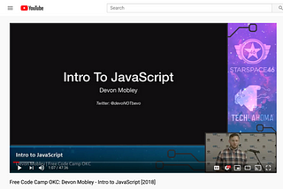 Intro To JavaScript by Devon Mobley