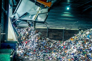 Waste management facility with insurmountable amount of garbage