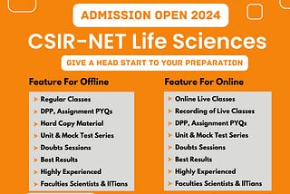 Last-Minute Preparation Tips for CSIR NET 2024 Exam Crash — Gyan Bindu Academy Came and bring with…