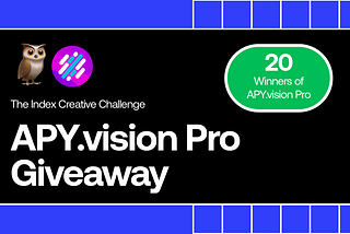 APY.Vision + INDEX Coop Collaboration — NFT Giveaway