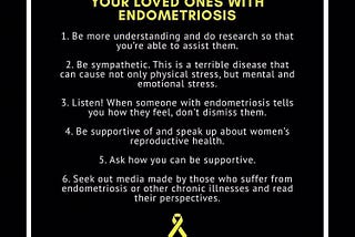No One is too young to have Endometriosis