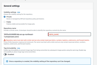 Deploy Container image on AWS lambda