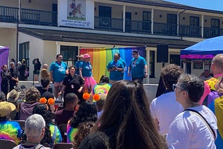 Local Pride Parade festivities