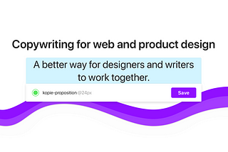 Why we built a design tool for copywriters
