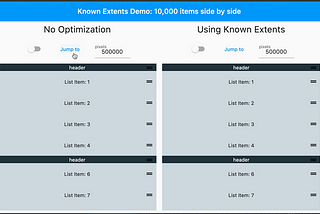 Improved Performance for Variable Extent Reorderable List in Flutter