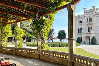 Castello di Miramare in Trieste, Italy