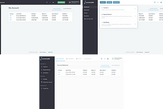 How I designed a new navigation for the CurrencyFair web app