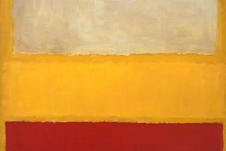 №13 (White, Red on Yellow) | 1958 | Mark Rothko.