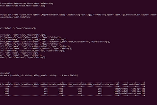 Spark — hbase integration