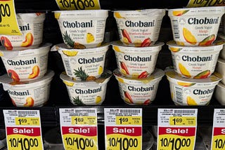 Eating Yogurt is Healthy — Buying it is Unhealthy