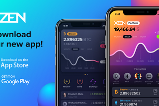 XZEN App v. 1.2. Is Now Available on the App Store and Google Play.