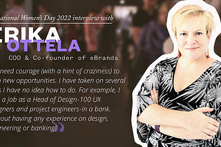 Erika Ottela, COO & Co-founder of eBrands — Prioritization and balance