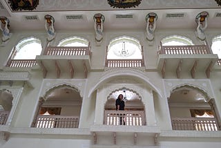 © Prina Shah Consulting — Prina at Shiv Villas Balcony in Jaipur