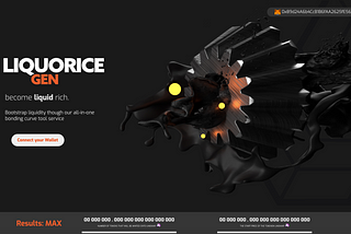Liquorice Gen: Initial Bonding Curve Offering (IBCO)