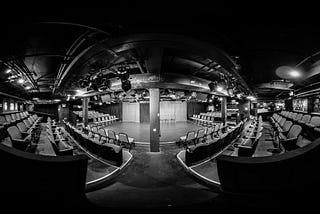 360 photos of the old Upright Citizens Brigade theatre in Chelsea