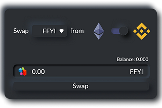 Fiscus.fyi bridge between the Ethereum blockchain and the Binance Smart Chain.