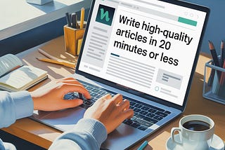 Write High-Quality Articles