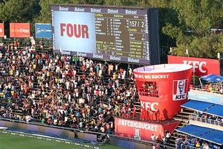 Fried Chicken at the Cricket Stadium