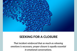 Seeking for a Closure