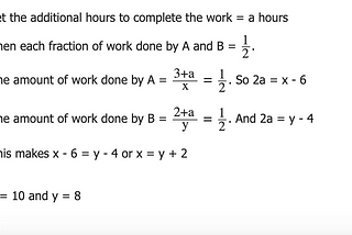 GRE Quant: Work/Rate Typing