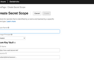 Azure Key Vault with Databricks