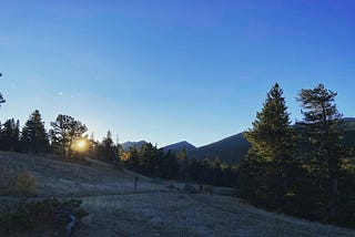 A Mountain August