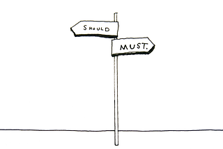 The Crossroads of Should and Must