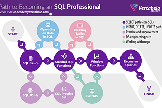 Path to Becoming an SQL Professional on Vertabelo Academy