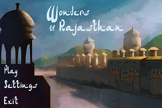 Portfolio Reject — Wonders of Rajasthan