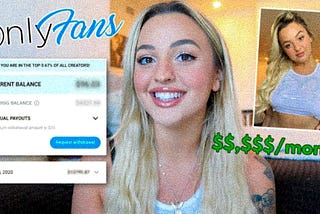 OnlyFan’s creator Olivia shares her 13k month earnings