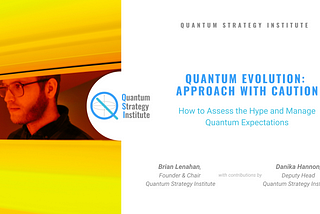 Quantum Evolution: Approach with Caution