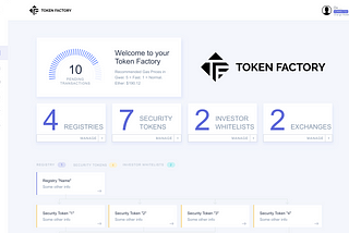 Introducing: Token Factory®’s Product Suite