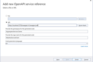 How to call a REST service in .NET if you have its Open API specification