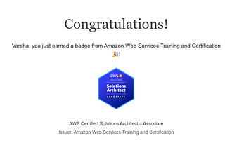 How I cleared the AWS Solutions Architect Associate Exam