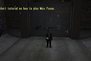 Removing unnecessary words ft. Max Payne