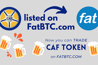 We are Listed on FatBTC