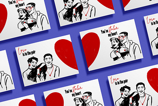 Case Study: Love Sign. Romantic Gift Box Packaging Design