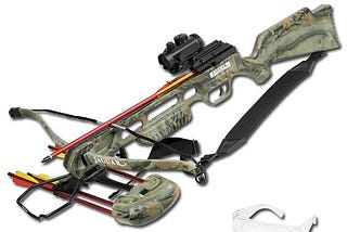 Jaguar Rifle Crossbow Spring Camo with Scope