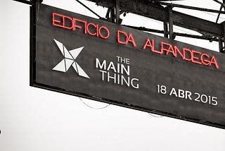 ‘The Main Thing’