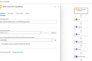 How To Auto Post From RSS Feeds To Linkedin using Powerautomate