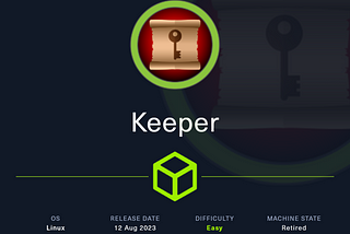 Hack The Box Keeper Walkthrough