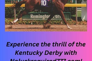 Kentucky Derby Betting Squares | Noluckrequired777.com