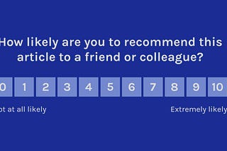 Moving beyond the Net Promoter Score